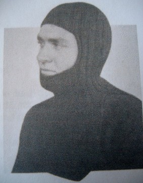 WWII balaclava with chest and back protector