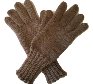 WWII Canadian Gloves Hand Knitted