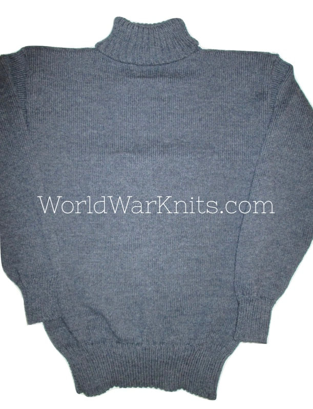 Great War Knitted Turtleneck Sweater, Made in USA