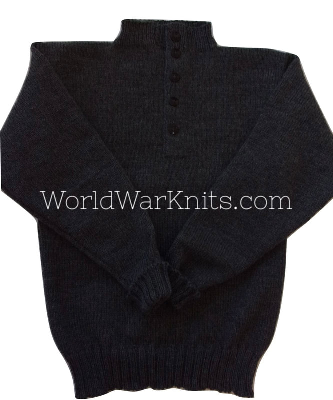 WWI Great War Knitted Naval Jersey