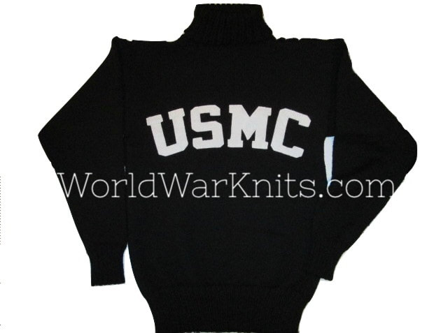 WWI Great War USMC Sweater, Handmade, Knitted