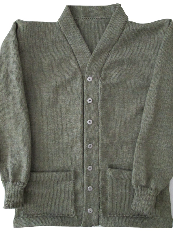 WWI Great War British Cardigan Sweater Coat