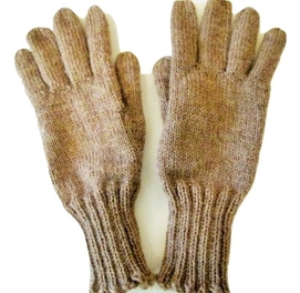 WWII reproduction gloves, knitted