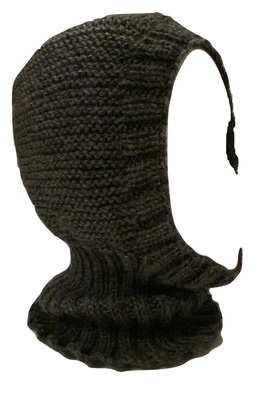 WWI knitted British balaclava reproduction.