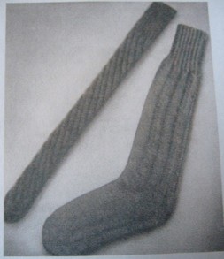 WWII Spiral Socks