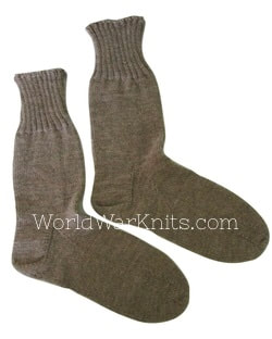 Great War WWI reproduction sock