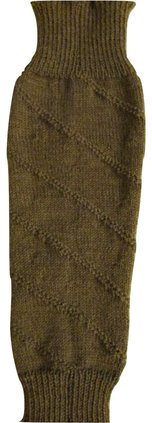 Reproduction Knitted Puttee Stocking Khaki Color