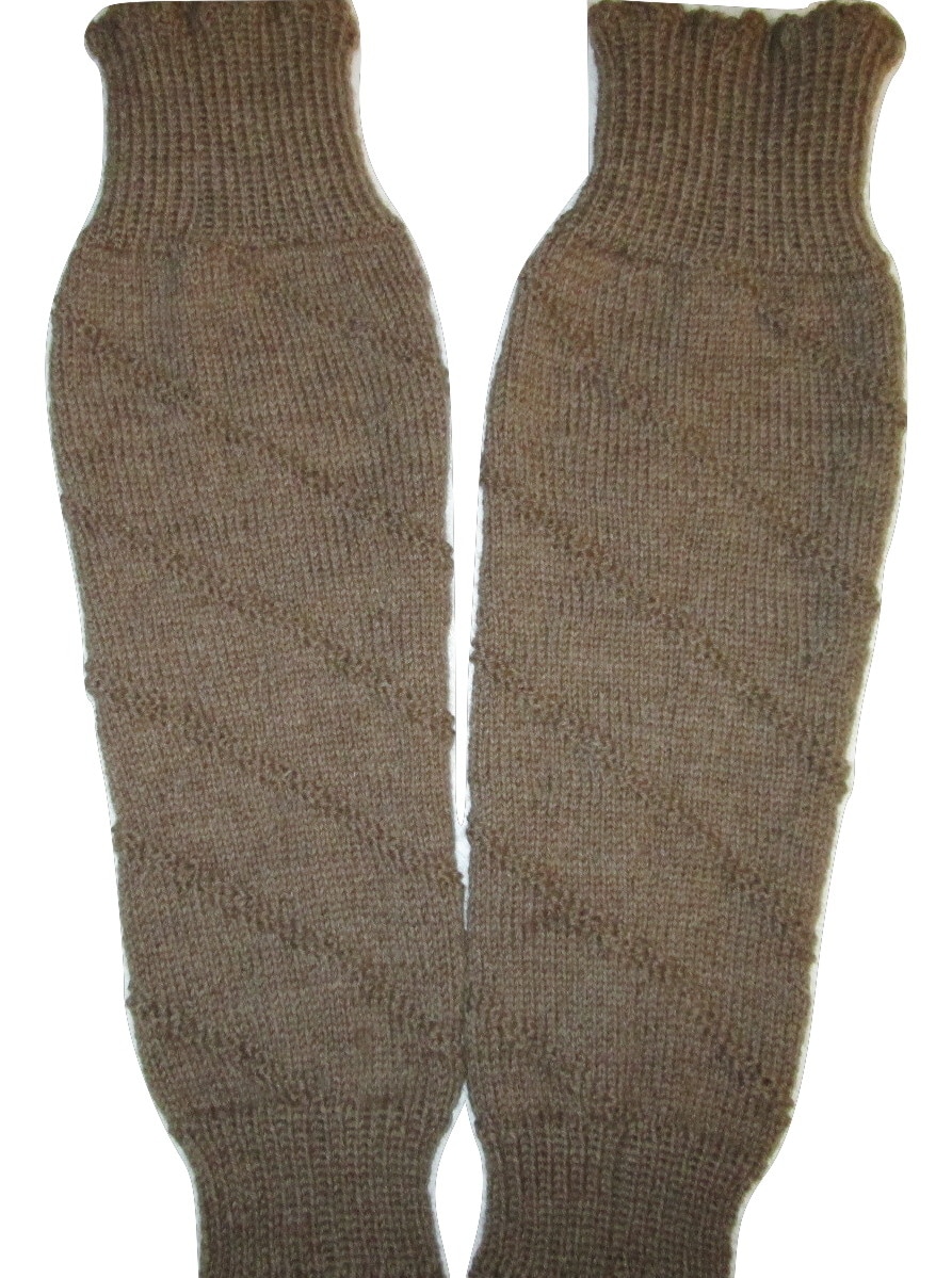 Knitted WWI Great War Puttee Stocking