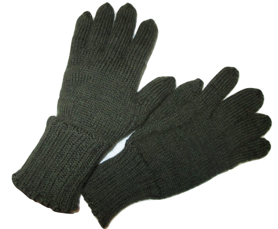 WWI Great War Knitted Gloves Reproduction